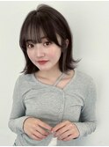 大人可愛い20代30代ショート前下がりボブ