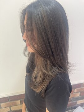 ネオリーブシェリエ 浅草店(Neolive cherie) グレージュカラー　イメチェン