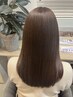 【庄司指名限定】カット+イルミナカラー+質感ストレート