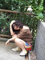 リブロ 三軒茶屋(LIBRO)&nbsp;くせ毛風ロングスタイル