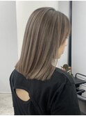 シャドールーツバレイヤージュミルクティーグレージュ