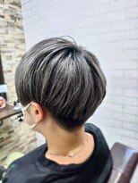 アトリエナガノ(atelier nagano)&nbsp;ツーブロック/メンズパーマ/センターパート/ニュアンスパーマ