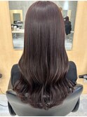 レイヤーカット姫カットミディアムレイヤー