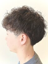 ブランチ(BRANCH)&nbsp;ツイストパーマ×ツーブロック