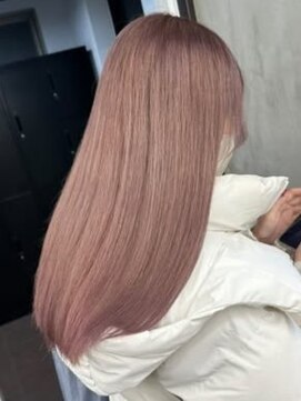 ナンバーウルス 名駅店(N° ulus) 【number ulus】大人ピンクブラウン×ブリーチ２回