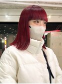 下北沢ブリーチカラーハイトーンデザインカラー顔周りレイヤー◆