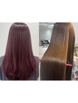 冬の雪の季節にも負けない！《髪質改善酸性ストレート》でアイロンいらずな、憧れストレートヘアに◇