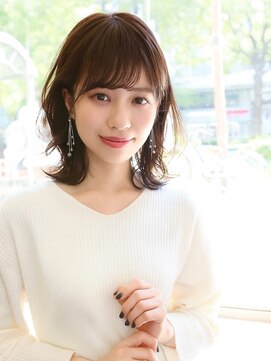 似合わせカット×透けるブラウン