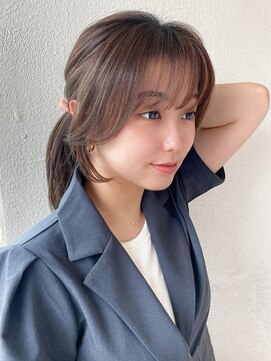 アフロート エル 錦糸町(AFLOAT L) 【20代30代】顔まわりレイヤー/ココアベージュ/ショコラブラウン