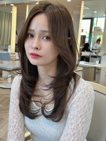 ニューヨークニューヨーク なんば道頓堀店(NYNY)&nbsp;韓国　レイヤーカット 顔まわりカット ワンカール 小顔