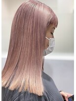 デコラ DECOR&nbsp;ピンクベージュ×ストレート