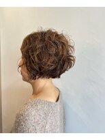 ピュアソウル(Pure Soul) 大人可愛い くせ毛を活かすレイヤーボブ