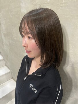 アイス(ice) 艶髪透明感カラー