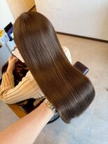アミリー ひたち野うしく店(Amily)&nbsp;ハイライトバレイヤージュダブルカラーケアブリーチ20代30代