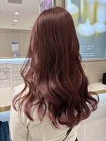 クララ ヒロシマセカンドフロア(CLALA Hiroshima 2nd floor)&nbsp;透明感カラー／ピンクレッドブラウン／ロング