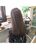 【 全員 】カット+全体カラー+ハリツヤ髪質改善トリートメント¥17850→