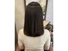 まとまる艶髪へ◎髪質改善ストレート+カット