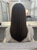 美髪矯正_縮毛矯正/黒髪ツヤストレート[仙台]
