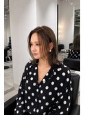 マッシュショートミニボブ前下がりボブウルフパーマミディアム