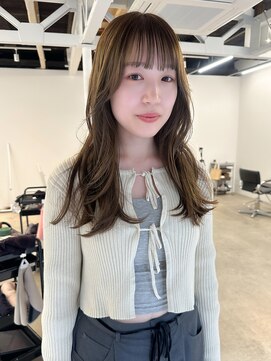 パーク(PARK) レイヤーカット アプリエベージュカラー