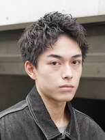 フィフス 大分(fifth)&nbsp;大分ルーズパーマメンズカットルーズショートツーブロックゆるめ