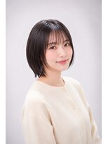 エートス(ethos) 三好市美容室 ペタッとしやすい髪のショートボブ