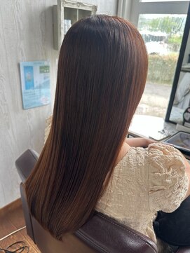 コルテ 倉敷西坂店(CoRte.) 洗練された大人フェミニン/広がり知らずのツヤ髪/韓国ストレート
