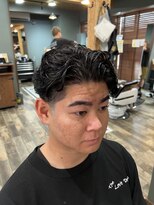 スタンドバーバー 柏(STAND BARBER)&nbsp;リバースセンターパート/ニュアンスパーマ/ダウンバング/柏