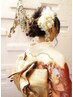 【結婚式を着物で彩る】ヘアセット+『振袖、訪問着、留袖、袴』着付け￥13200