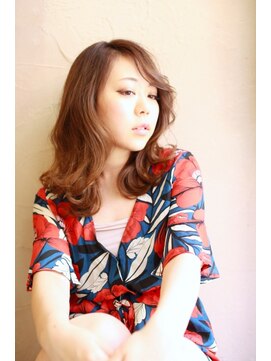 トヌコア ルア 下北沢店(TONUKOA RUA) 【TonukoaRua】くびれ感とセミウェット☆大人女子スタイル