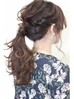 以彩&nbsp;ポニーテール