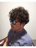 ワイルド 無造作パーマ