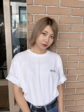 サロンドミルク 原宿(salon de MiLK) 【salon de MiLK 原宿】スモーキーアッシュ