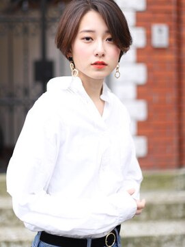 グランド(GRAND) 25歳からの【デザインカラー /無造作カール /丸みショート】