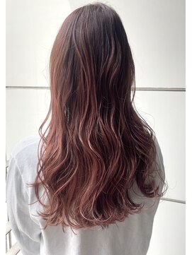 オンザ(ONTHE) ダスティピンクグラデーションカラー【林京平】