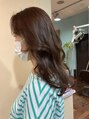 アクシス 栄ガスビル店(`AXIS) 顔まわりおくれ毛カット結んで出てくるおくれ毛を！