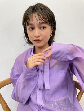 ローウェ 沖縄新都心(Louwe) 小顔,切りっぱなしショートボブ[おもろまち駅/沖縄新都心]