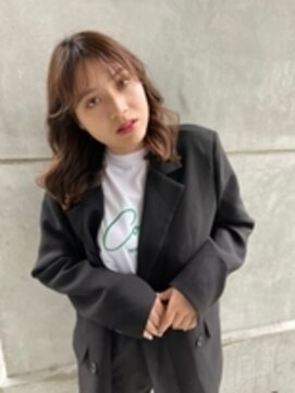 ヘアサロンエム 大宮東口(HAIR SALON M) エアリーミディ×エアリーバング