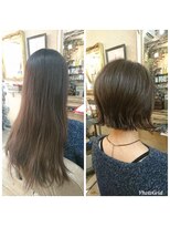 パレード(Parade)&nbsp;お客様ボブ仕上がり