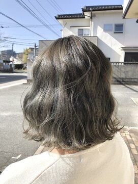 トゥーリ 筑紫野店(tuuli) tuuli筑紫野☆お客様スタイル☆赤みを抑えるアディクシーカラー