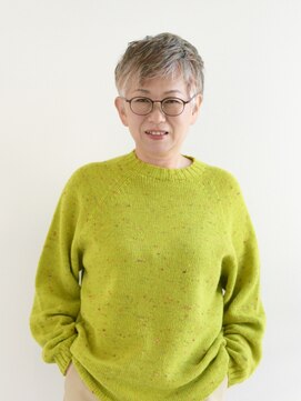 えがお美容室 【えがお美容室】50代60代の方に◎ハイライトカラースタイル