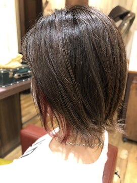 アムール 二子玉川(Amour) 小顔可愛い外ハネボブ20代30代40代/インナーベリーピンク