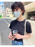 ショートレイヤーパーマ