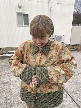 ヘアー バトン(hair vaton) ベージュカラー