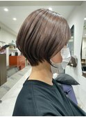 髪質改善/切りっぱなしボブ/美髪/30代40代/［人形町］