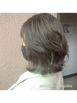 ワット 原宿店(W) 【W-ワット-原宿店】赤み0のカーキグレージュ！