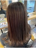 道又がつくる白髪ボカシカラー