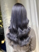 ラウンドファイブ(ROUND-5) プルエクステ/エクステ/アッシュブルー