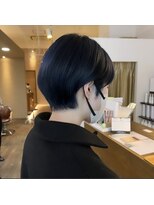 パームス(Palms)&nbsp;ブルーブラック/マッシュショート