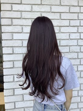 オーガニックエコ 川越(organic+eco) パープルピンク×ロング